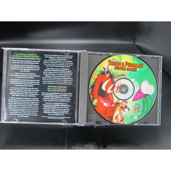 Timon & Pumbaa's Jungle Games (PC) USED - Picture 5 of 8